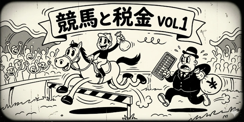 競馬の払戻金に税金はかかるのか|一時所得と雑所得の違い