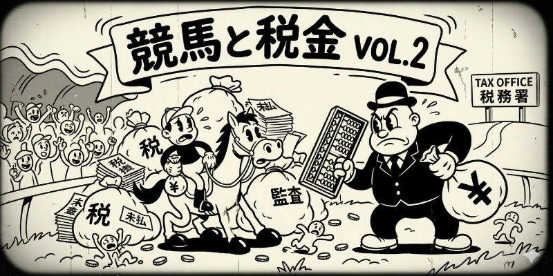 競馬の税金はいくらかかるのか|一時所得の計算を具体例で理解する
